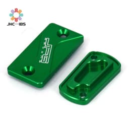 For Kawasaki KX125 KX250 KX250F KX450F KLX300R KLX450R KX 250F 450F CNC Motorcycle Front Rear Brake Fluid Reservoir Cap Cover