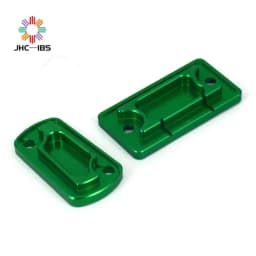 For Kawasaki KX125 KX250 KX250F KX450F KLX300R KLX450R KX 250F 450F CNC Motorcycle Front Rear Brake Fluid Reservoir Cap Cover