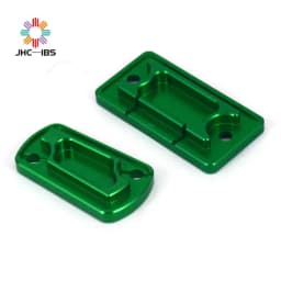 For Kawasaki KX125 KX250 KX250F KX450F KLX300R KLX450R KX 250F 450F CNC Motorcycle Front Rear Brake Fluid Reservoir Cap Cover