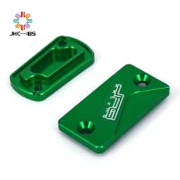 For Kawasaki KX125 KX250 KX250F KX450F KLX300R KLX450R KX 250F 450F CNC Motorcycle Front Rear Brake Fluid Reservoir Cap Cover