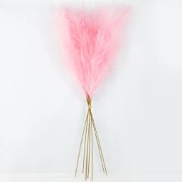 5Pcs Faux Pampas Grass Large 120/100/85cm Flower Bouquet Fake Artificial Pampas Grass Decor Tall Fluffy Stems Living Room Decor