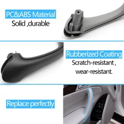 2PCS/4PCS Car Interior Accessories Front Left Right Door Pull Handle Set Replacement For Mercedes Benz W203 C Class 2000-2007