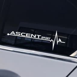 For Subaru XV Forester WRX Levorg Sti Ascent Legacy BRZ Outback Crosstrek Tribeca Accessories Car Side Window Sticker and Decals