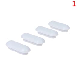 4pcs/lot Plastic Antislip Gasket Toilet Seat Cushion Pads Cover Bumper Bathroom Lifter Kits