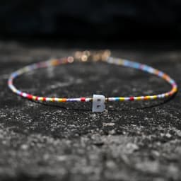 Bohemia Beaded Choker Necklace for Women Initial 26 Letters Pendant Chain Necklace Fashion Shell Pearl Jewelry Boho Accessories