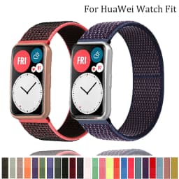 nylon loop Band For Huawei Watch FIT Strap Smartwatch Accessories Wristband correa Belt bracelet pulseira Huawei Watch fit Strap