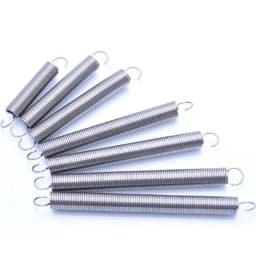 304 Stainless Steel Tension Spring Pullback Spring Draught Spring Wire Diameter 1.5/2.0 mm Extension Spiral Spring
