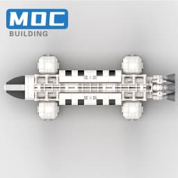 Space 1999 Eagle Shuttle Space Series Wars MOC Model Bricks Building Block Diy Assemble Toys For Children Gifts