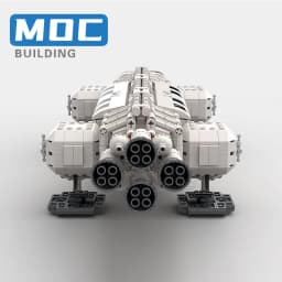Space 1999 Eagle Shuttle Space Series Wars MOC Model Bricks Building Block Diy Assemble Toys For Children Gifts