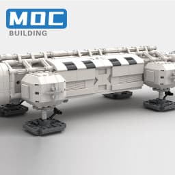 Space 1999 Eagle Shuttle Space Series Wars MOC Model Bricks Building Block Diy Assemble Toys For Children Gifts