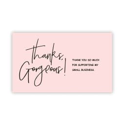 10-30Pcs Thank You Card Party Gift Shopping Purchase Thanks Greeting Cards Appreciation Card For Sellers
