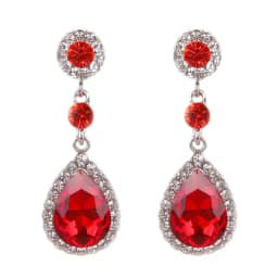 Hot Sale Water Droplets Dangle Earrings for Women Elegant CZ Crystal Shining Long Hanging Ear Fashion Wedding Party Jewelry