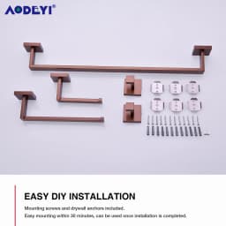 Bathroom Accessories Toilet Paper Holder Brushed Rose Gold Towel Hooks Stainless Steel Bedroom Wall Mount Bath Hardware Sets