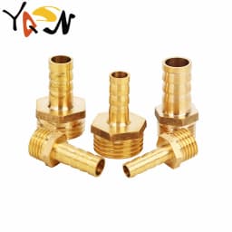 Pagoda Brass Pipe Fitting 6/8/10/12/14/16mm Hose Barb Tail 1/8" 1/4" 3/8" 1/2" BSP Male Connector Joint Copper Coupler Adapter