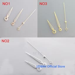 High Quality Fit Miyota 8215 8205 ST1612 NH35 NH36 Automatic Movement Rose Gold Watch Hands