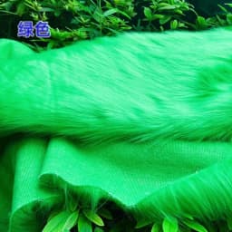 Wholsale imitation fox plush fur,felt cloth,cloth counter carpet material,faux fur fabric,sewing accessories