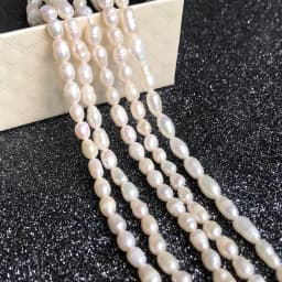 Real Natural Freshwater Pearl Irregular Cultured Small Pearls Punch Beads For Jewelry Making Diy Women's Necklace Bracelet