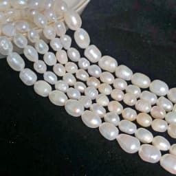 Real Natural Freshwater Pearl Irregular Cultured Small Pearls Punch Beads For Jewelry Making Diy Women's Necklace Bracelet