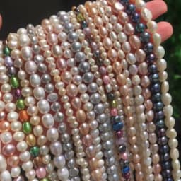 Real Natural Freshwater Pearl Irregular Cultured Small Pearls Punch Beads For Jewelry Making Diy Women's Necklace Bracelet