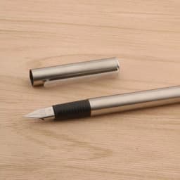 2022 Classic JINHAO 65 Stainless Steel Fountain Pen Frosted Black EF F Stationery Office School Supplies Writing Ink Pens New