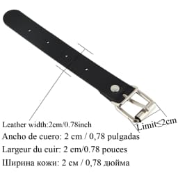 Snap Choker Collar Extender Extension Leather Collar Necklace Extender Buckle Closures Chokers Larger