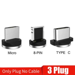 1M Micro USB Magnetic Cable USB Type c Cable Fast Charging Wire For Samsung Huawei Xiaomi Redmi Android USB C Charger Cord