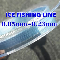 Winter Fishing Line Super Strong Low Temperature Resistance Transparent Monofilament NylonAnd PE Ice Fishing Line Japan