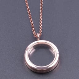 Heart Locket Pendant Necklace For Women Men Accessories Rhinestone Floating Lockets Charm Necklaces Fashion Jewelry Gift 3 Color