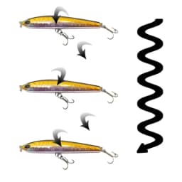 OUTKIT New Sinking Pencil Lure Freshwater Diving Artificial Trembling Fake Bait For Trout Pike Perch Tackle Creek Wobblers