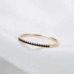 Kinel New 585 Rose Gold Wedding Ring For Women Classic Black Natural Zircon Ring Fashion Jewelry Crystal Gift