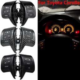 For Toyota Corolla ZRE15 2007 - 2009 New Button Switchs 84250-02200 Multifunction Bluetooth Steering Wheel Audio Control Switch
