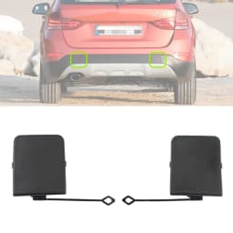For BMW X1 E84 2012 2013 2014 2015 Rear Bumper Tow Eye Trim Cap Cover 5112-7303-815/5112-7303-816