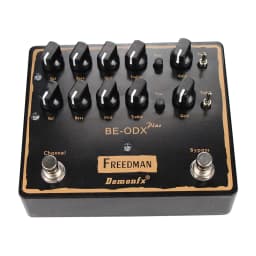 NEW DemonFX High Quality BE-ODX Plus BE-OD Deluxe Overdrive Distortion Chorus Guitar Effect Pedal Double Channel
