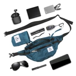 Hiking Waist Packs Portable, 2L Water Resistant Hiking Fanny Packs Lightweight with Adjustable Strap