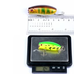 1pcs Floating Popper Crankbait Fishing Lure Sea Topwater Wobblers For Pescaria Tackle Artificial Bait Hard Pike Carp Swimbait