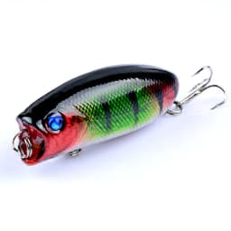 1pcs Floating Popper Crankbait Fishing Lure Sea Topwater Wobblers For Pescaria Tackle Artificial Bait Hard Pike Carp Swimbait