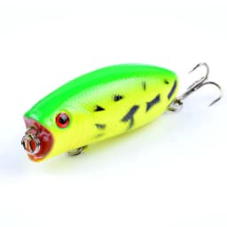 1pcs Floating Popper Crankbait Fishing Lure Sea Topwater Wobblers For Pescaria Tackle Artificial Bait Hard Pike Carp Swimbait