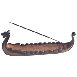 Dragon Boat Incense Stick Holder Burner Hand Carved Carving Censer Ornaments Retro Incense Burners Traditional Design