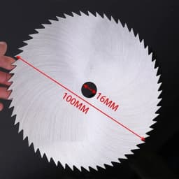 100mm Circular Saw Blade 16/20mm Bore Diameter Cutting Disc Woodworking Wood Plastic Metal Saw Blades Rotary Tool