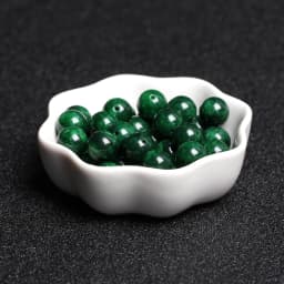 4A Natural Green Dragon Agate Quartz Crystal Single Bead DIY Beads Jewelry Making