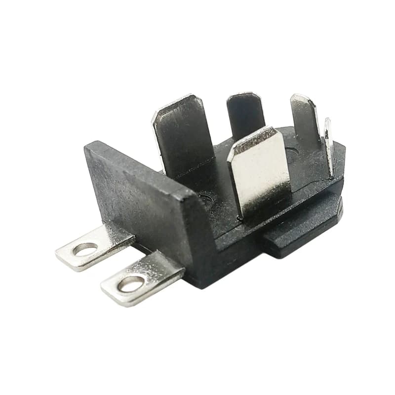 M12 Lithium Battery Socket Jack Connector Terminal For Milwaukee 12V 10.8V Li-ion Battery Charger Adapter Converter Plug Base