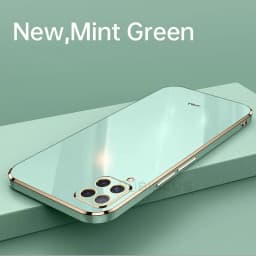 Case For Samsung Galaxy A12 A13 M12 M32 M13 M33 M53 A23 A33 A53 5G A32 A04S A22 A52 A72 A51 Luxury Plating Soft Silicone Coque