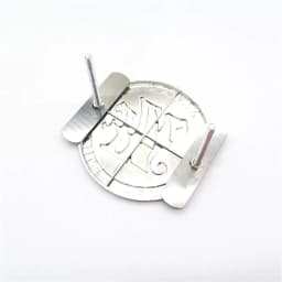 Hot 13 Colors Universal JDM Car Front Grille Badge Logo Zinc Alloy Japan Automobile Federation JAF Emblem Badge Auto Accessories