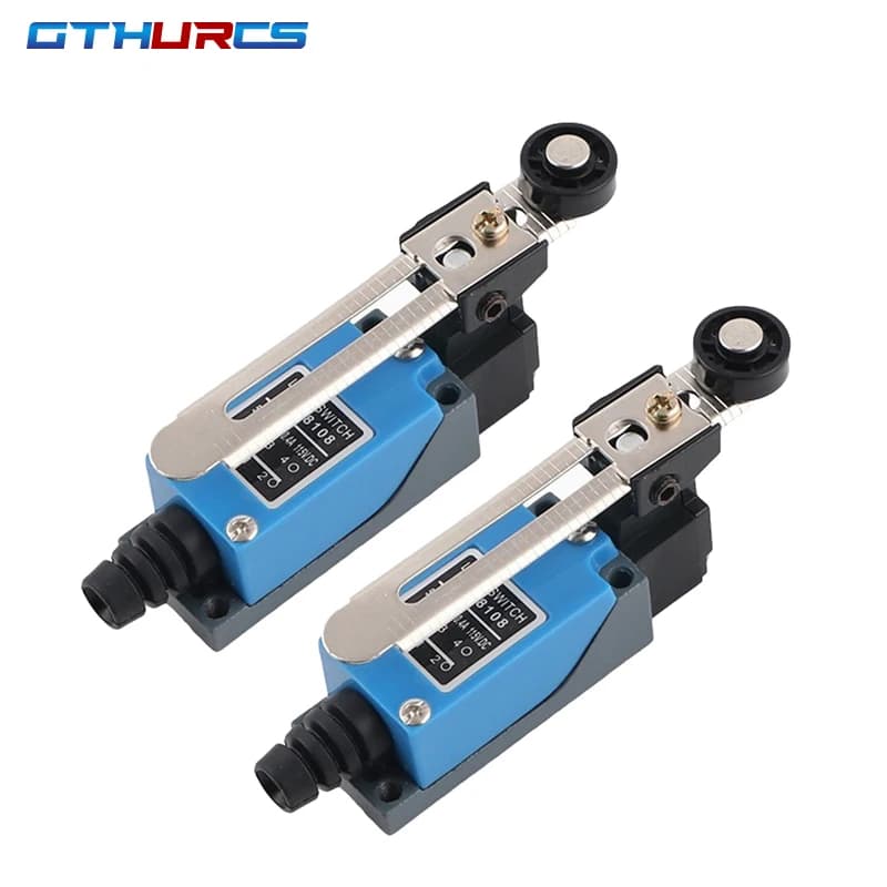 ME8104 ME8108 Limit SwitcWaterproof CNC Momentary 5A/220V Rotary Roller Lever Sealed Industrial Machine Limit Switch