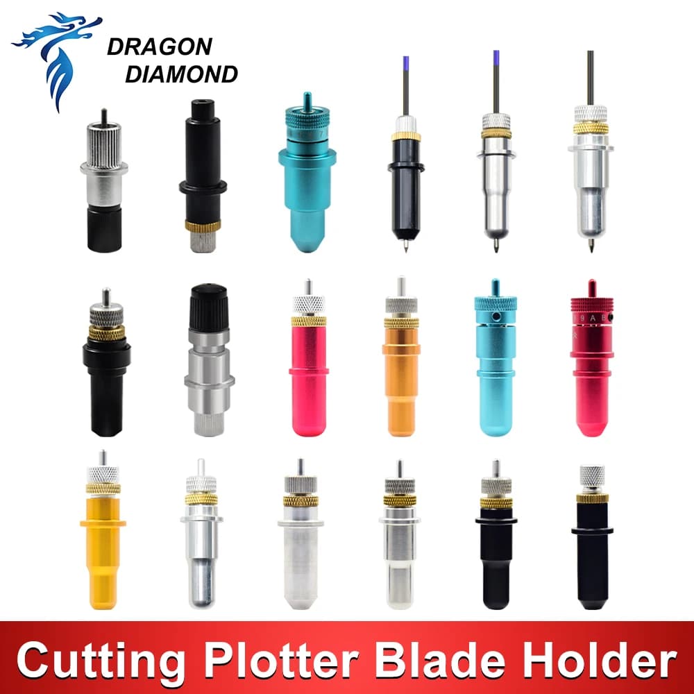 1PC For Silhouette Cameo 4+Graphtec CB15+CB09+Summa Blade+Roland +LiYu Blade Holder Skycut For Vinyl Plotter Cutter Machine