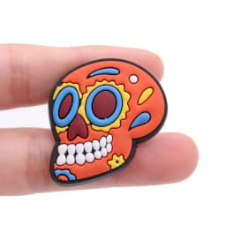 1PCS Shoe Charms Mexico Woman Hat Avocado Corn Racket Taco Cactus Guitar Skull Chili Flag Wine Horse Buckle Clog Ornaments