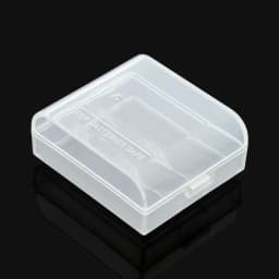 2 Slots CR123 16340 Battery Storage Boxes Transparent Hard Plastic For 16340 CR123A CR2 Battery Holder Container Box