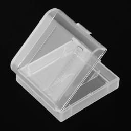 2 Slots CR123 16340 Battery Storage Boxes Transparent Hard Plastic For 16340 CR123A CR2 Battery Holder Container Box