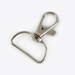 10/30/50Pcs 20mm/25mm Metal Lobster Clasps Bag Strap Swivel Trigger Buckles DIY Clip Snap Hook Webbing Hanger Keychain Hooks
