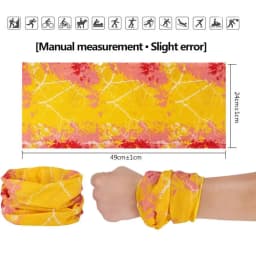Fashion Men Women Head Face Neck Sunshade Collar Gaiter Tube Bandana Scarf Sports Headwear Scarf Dustproof Outdoor Fishing